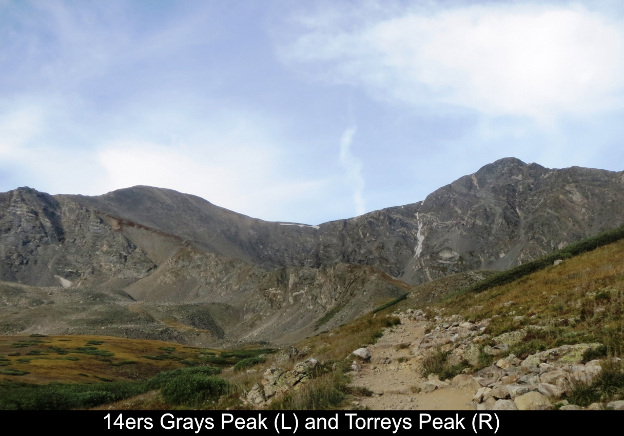 Grays Peak And Torreys Peak