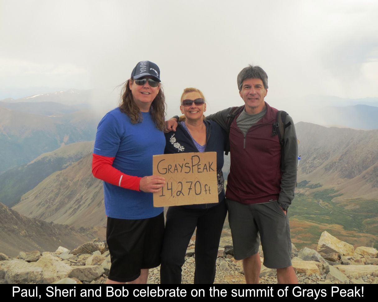 The Summit Of Grays Peak