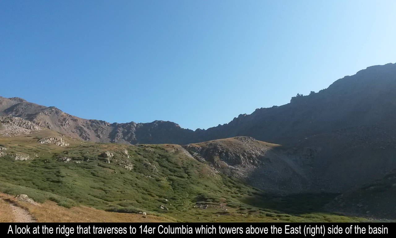 Traverse Ridge To Mount Columbia
