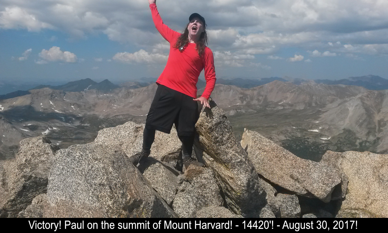 The Summit Of Mount Harvard