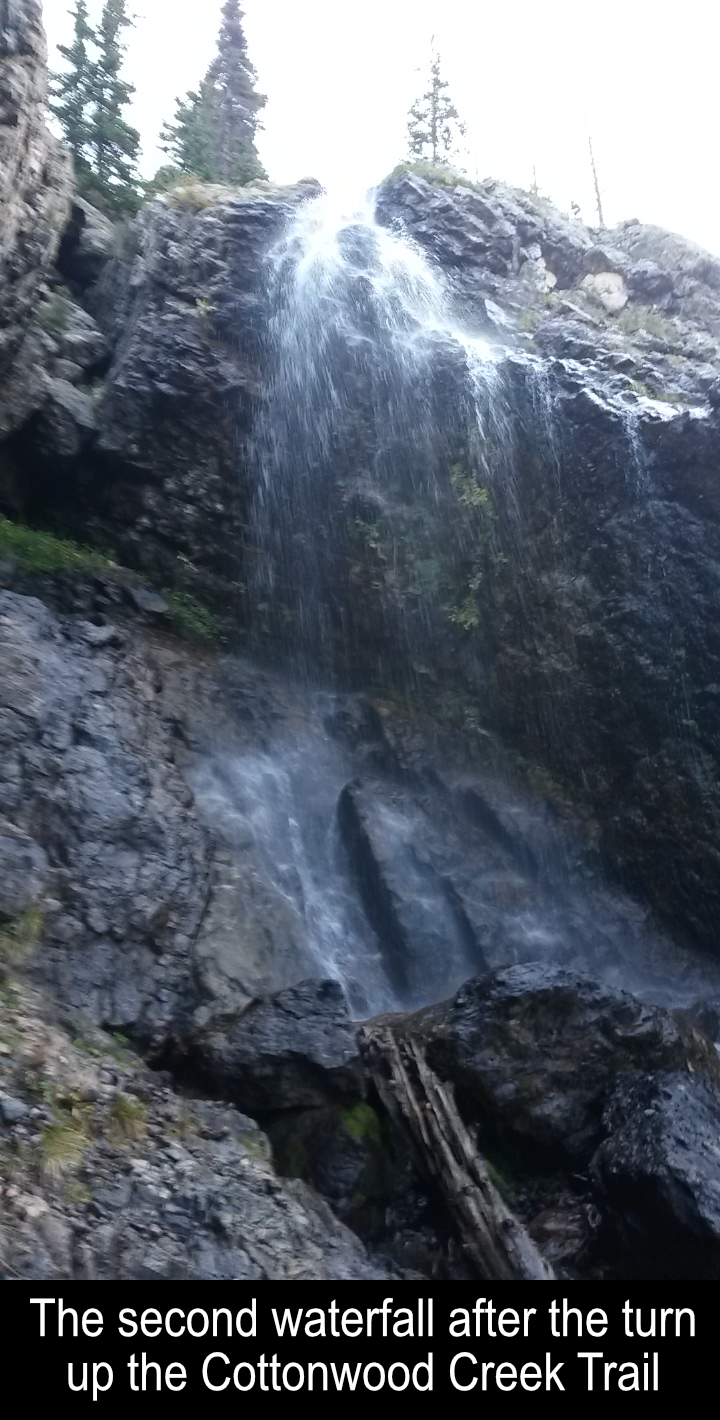 Second Waterfall Towards Crestone Peak