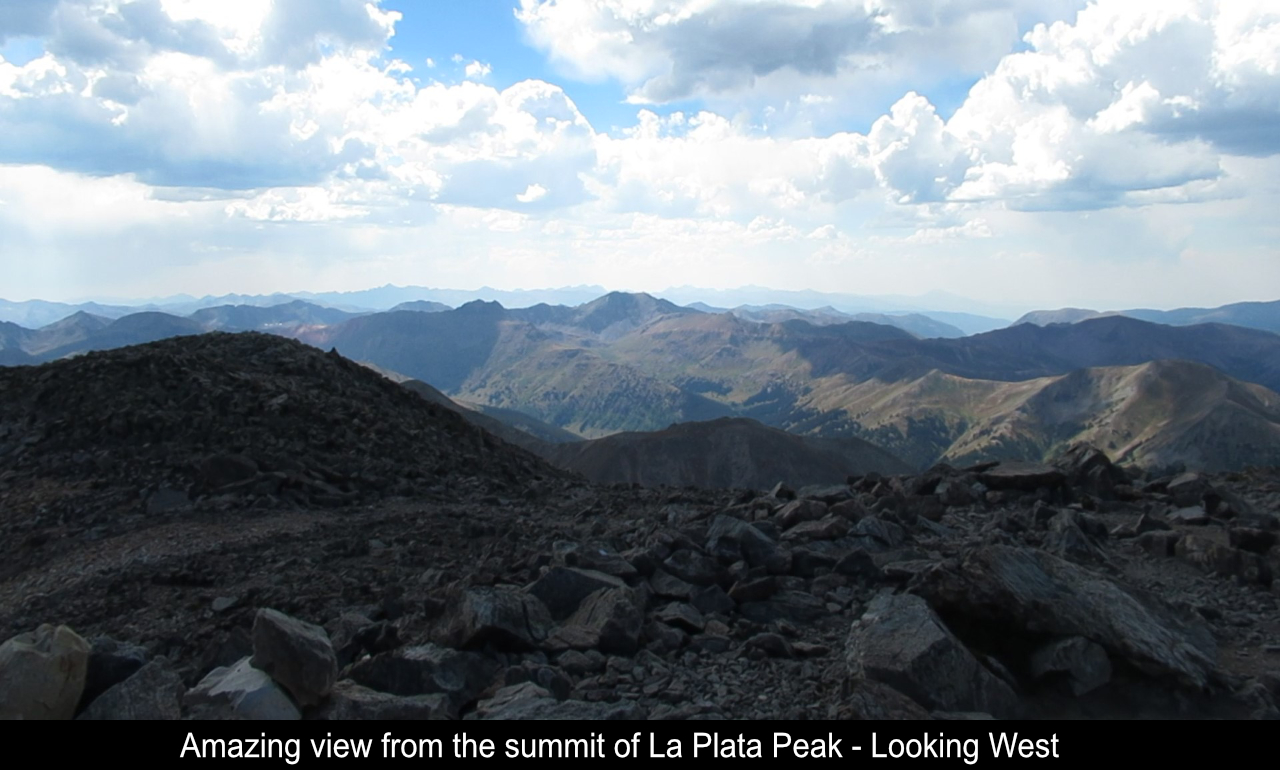 Summit View La Plata Peak West
