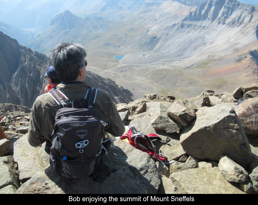 Bob On Summit Of Mount Sneffels