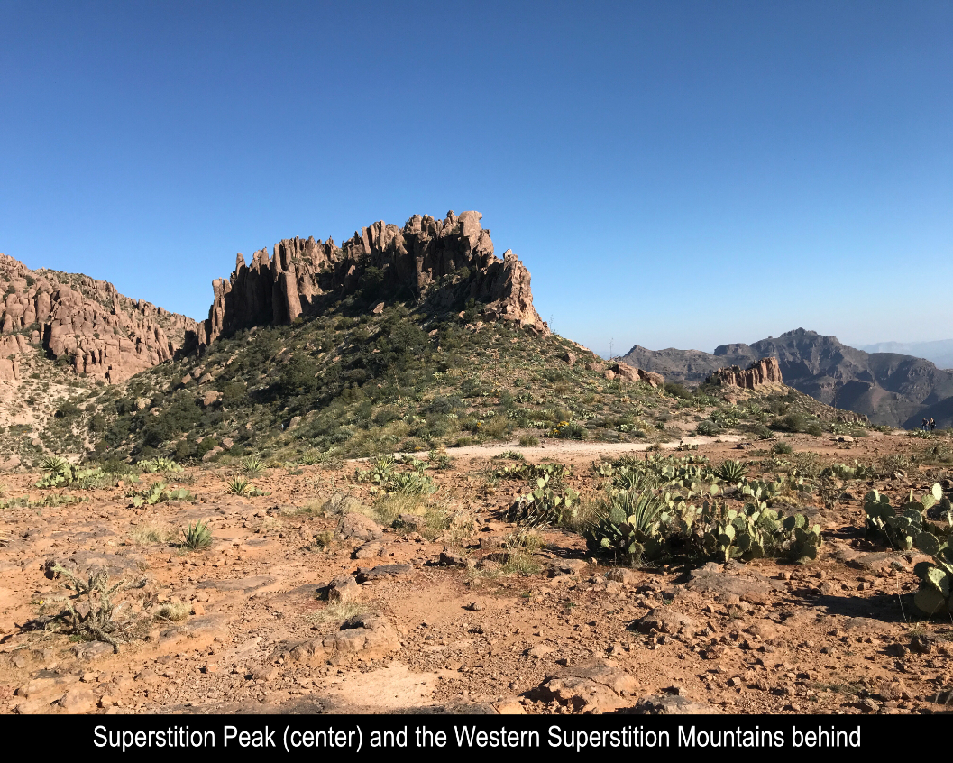 Superstition Peak And Western Peaks
