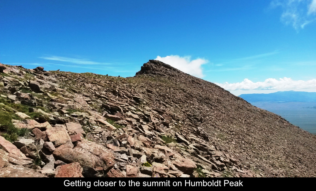 Closer To The Summit On Humboldt Peak