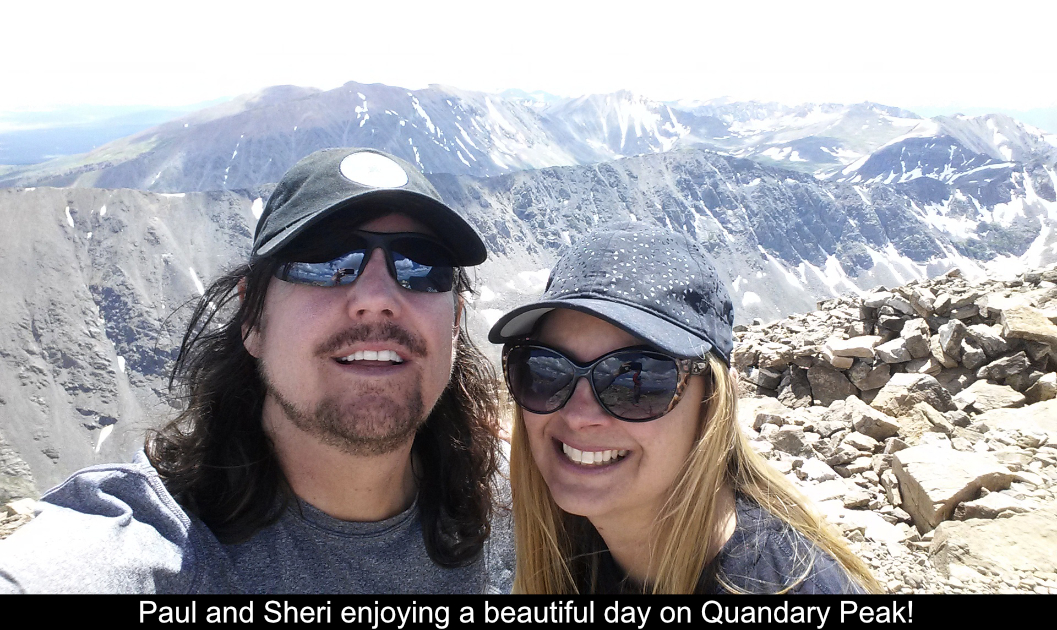 Paul And Sheri On Quandary Peak