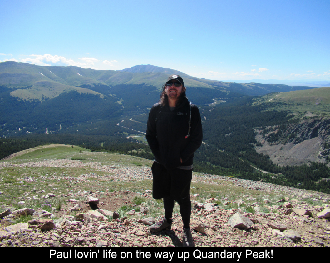 Paul On Quandary Peak