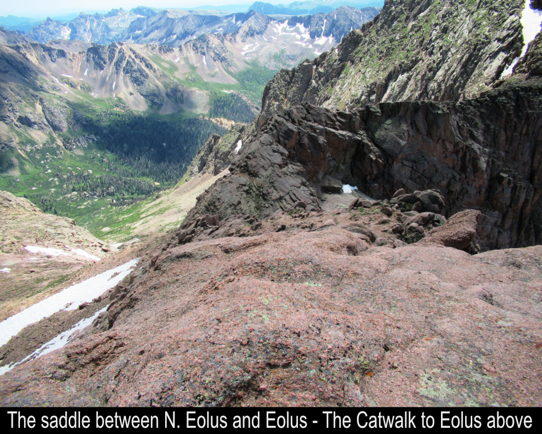 Saddle Between N Eolus And Eolus With Catwalk