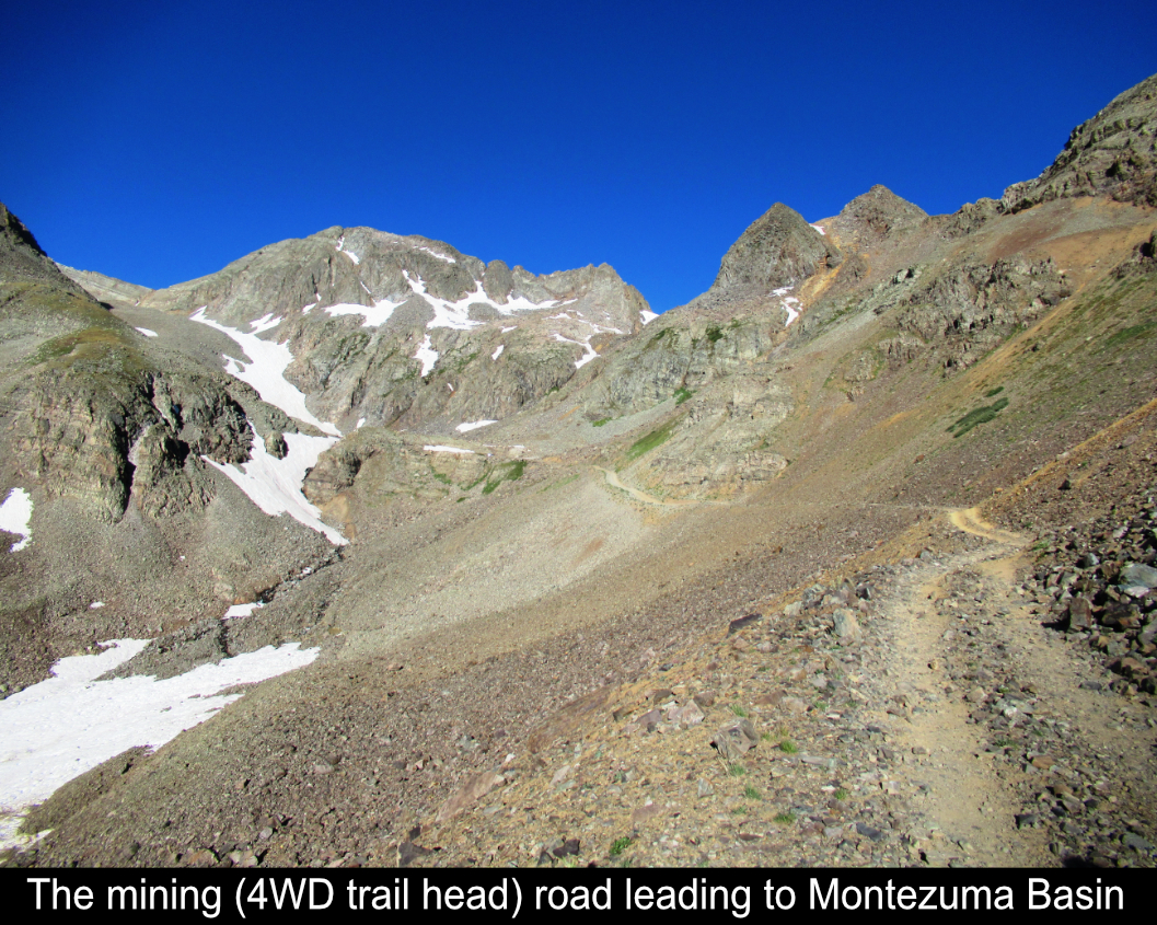 Mining Road To Montezuma Basin