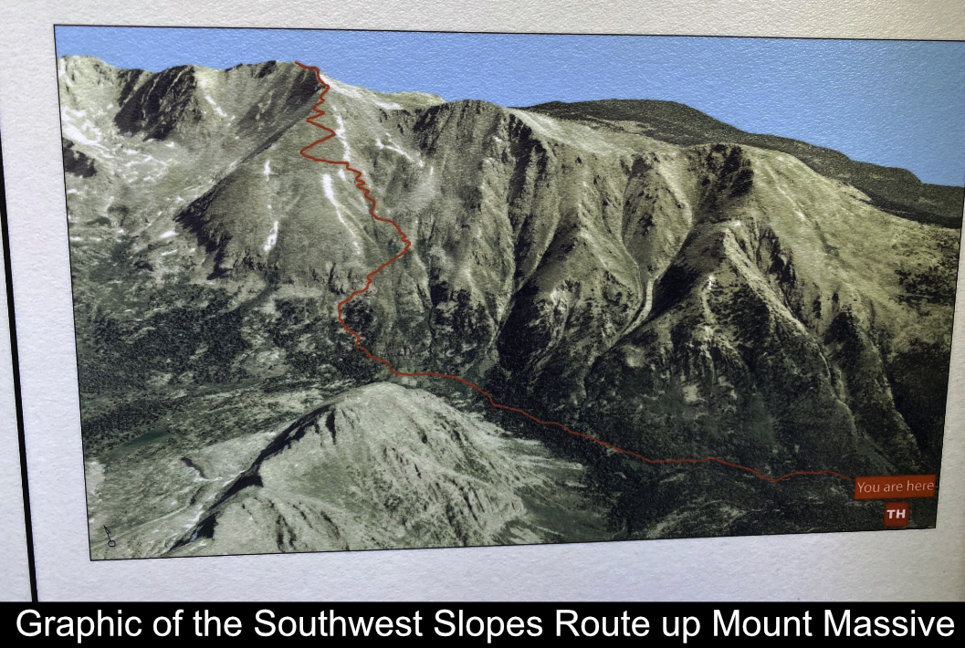 Graphic Of Southwest Slopes Route