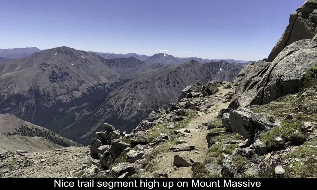 Nice Trail Segment High On Mount Massive