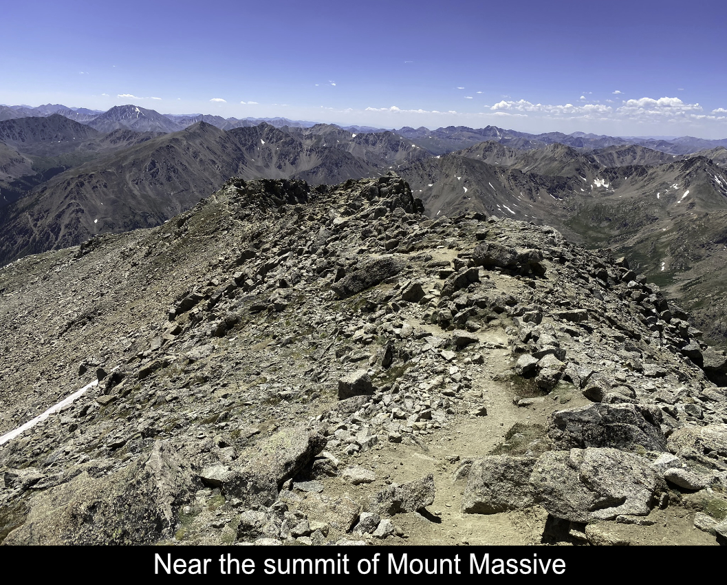 Near The Summit Of Mount Massive