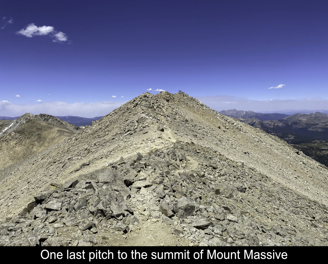 One Last Pitch To The Summit Of Mount Massive