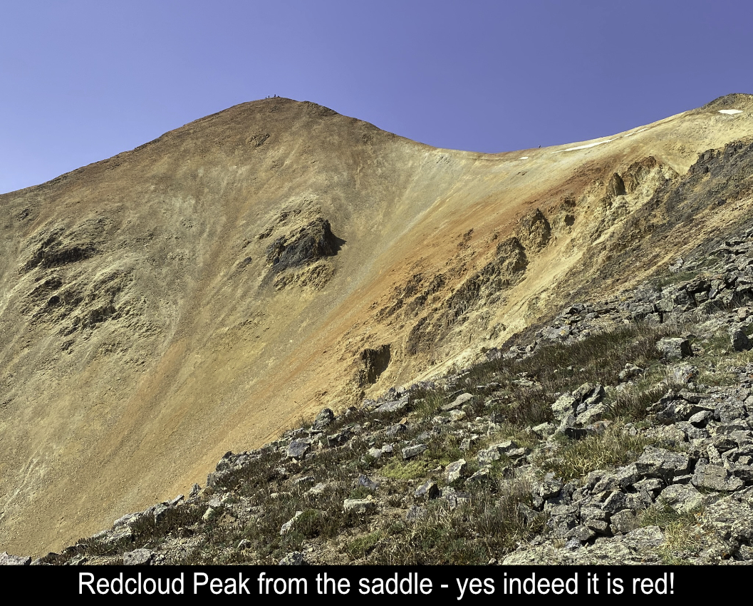 Redcloud Peak From The Saddle