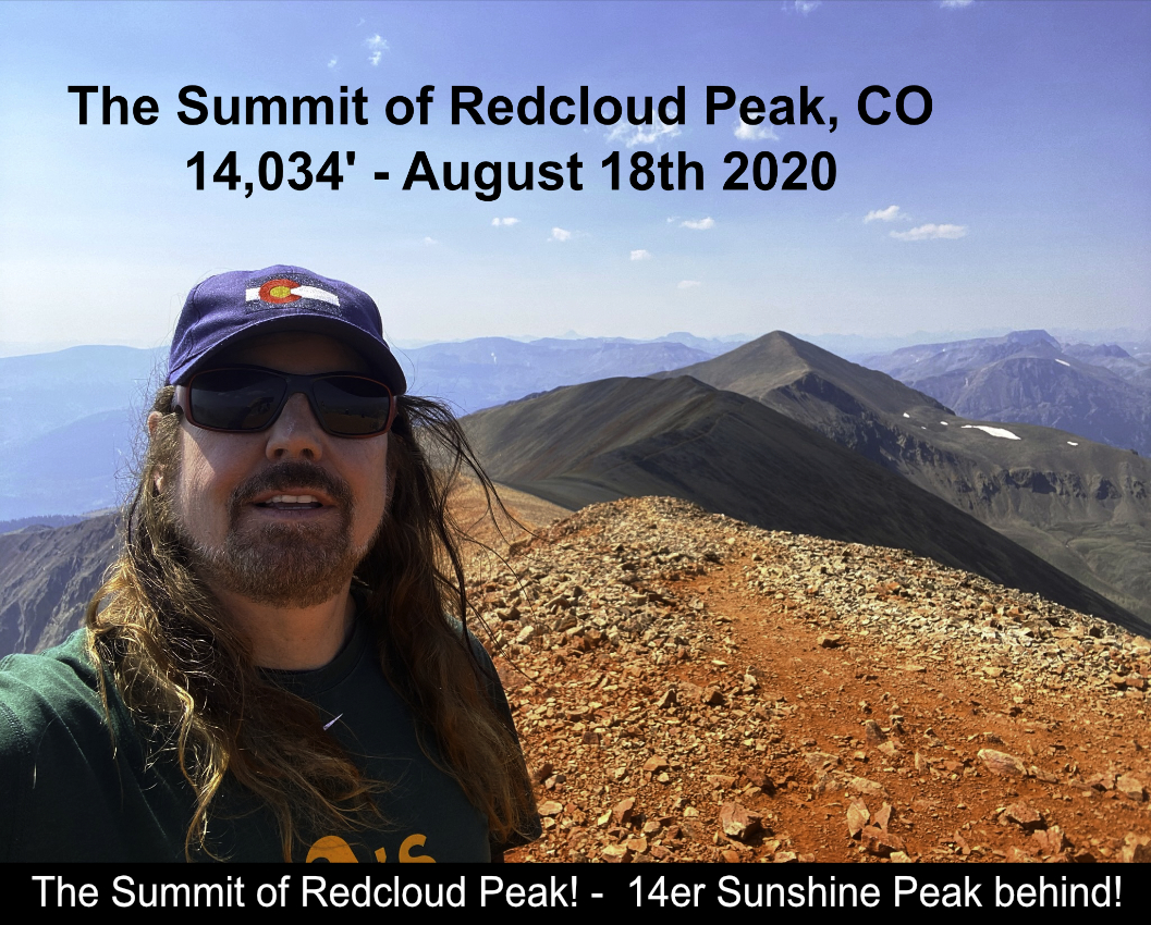 The Summit Of Redcloud Peak