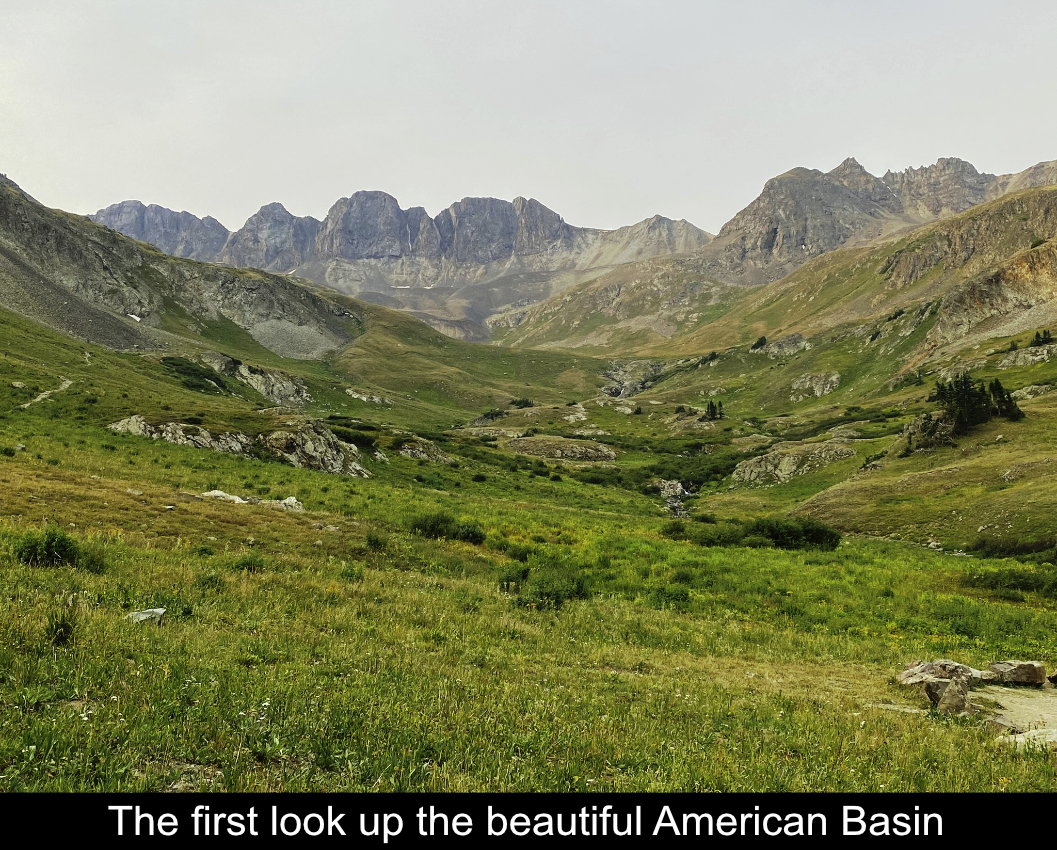 First Look Up The Beautiful American Basin