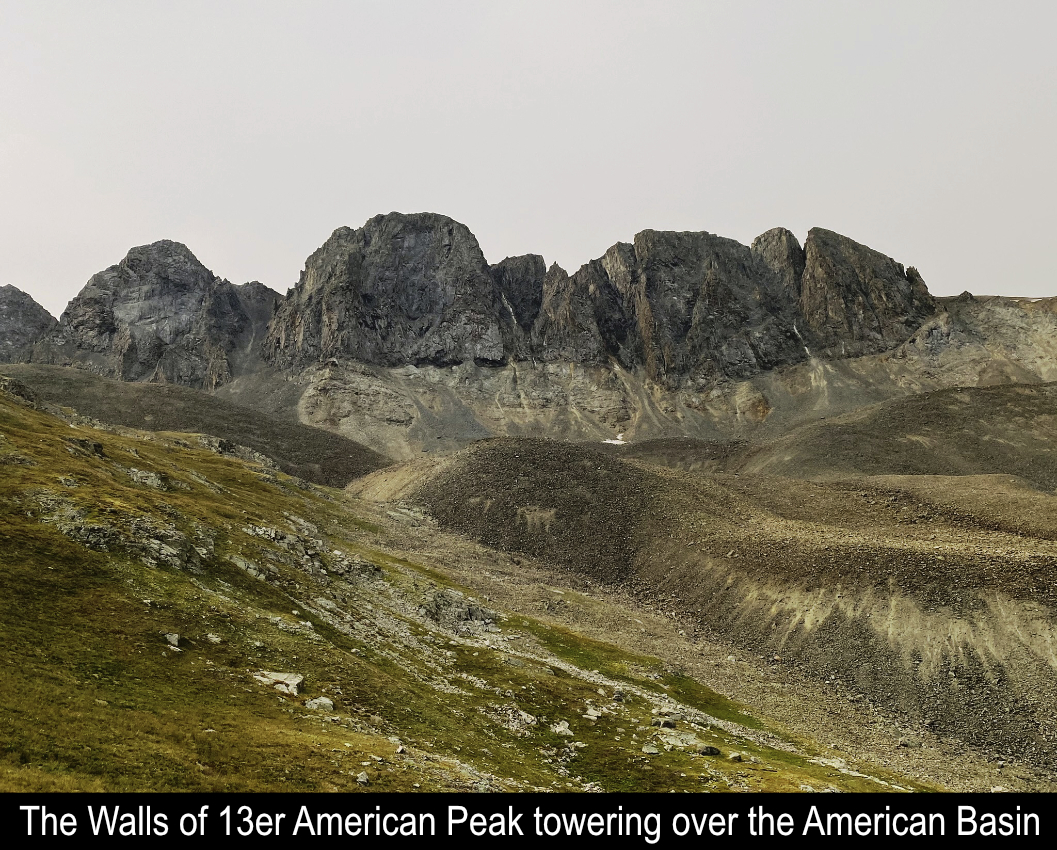 American Peak Towering Over American Basin