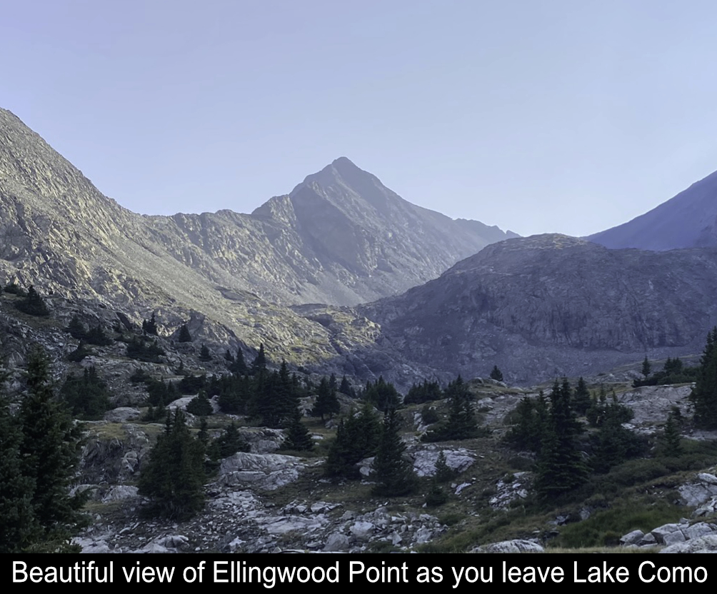 Beautiful View Of Ellingwood Pt After Lake Como