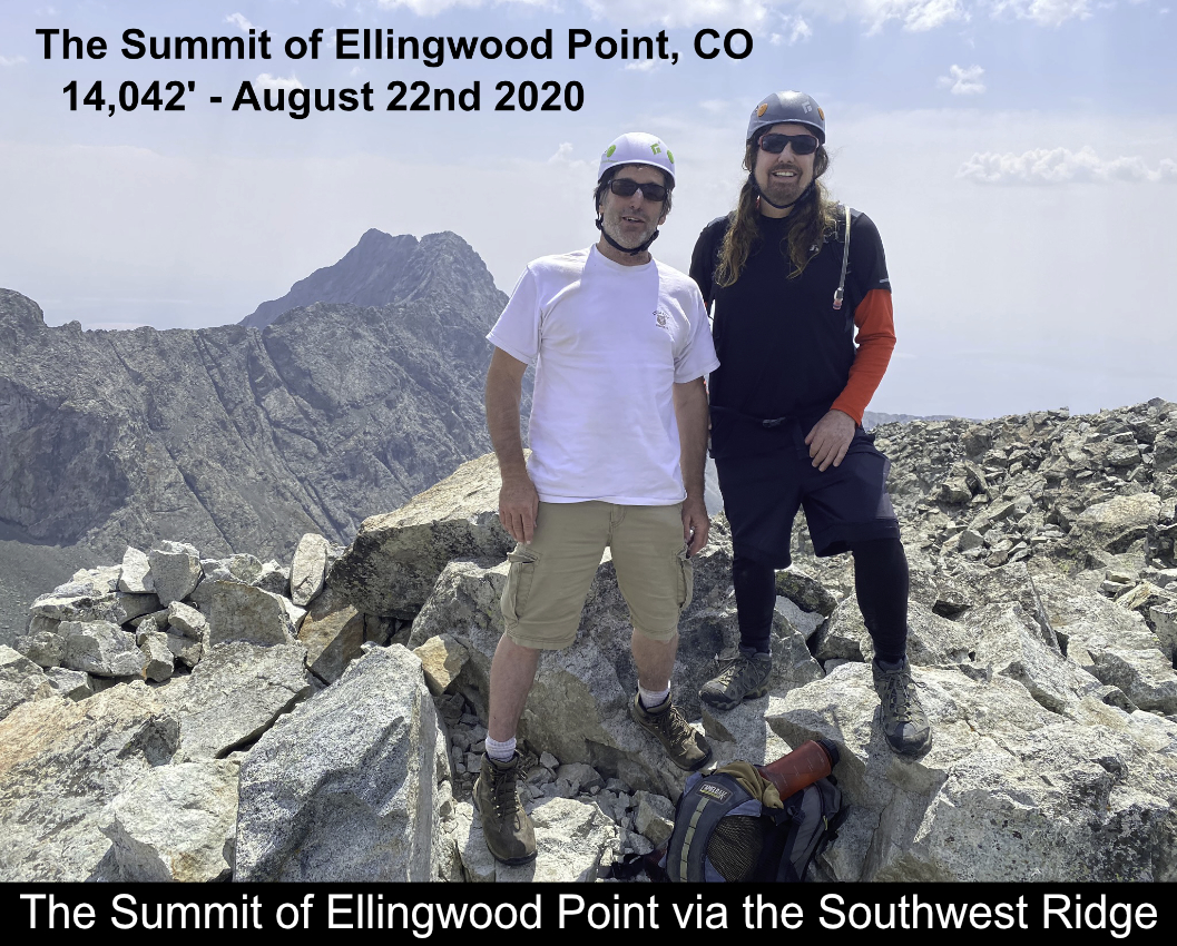 The Summit Of Ellingwood Point