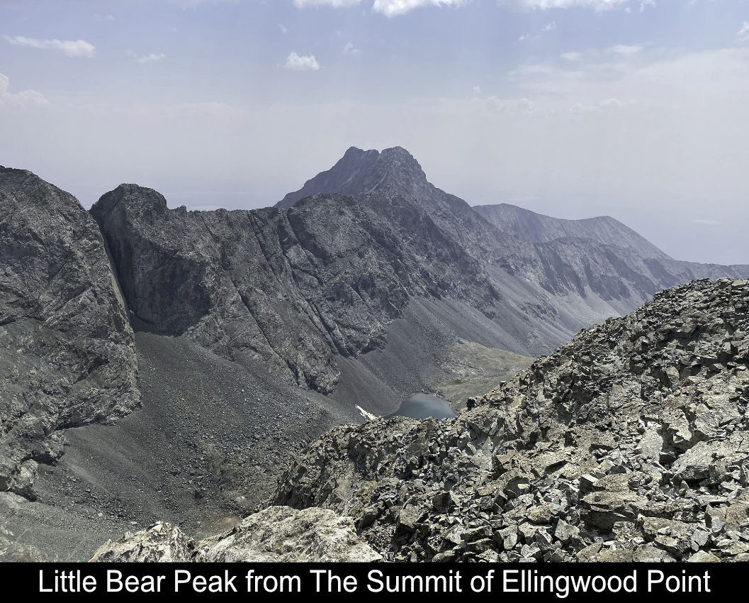 Little Bear Peak From The Summit Of Ellingwood Point