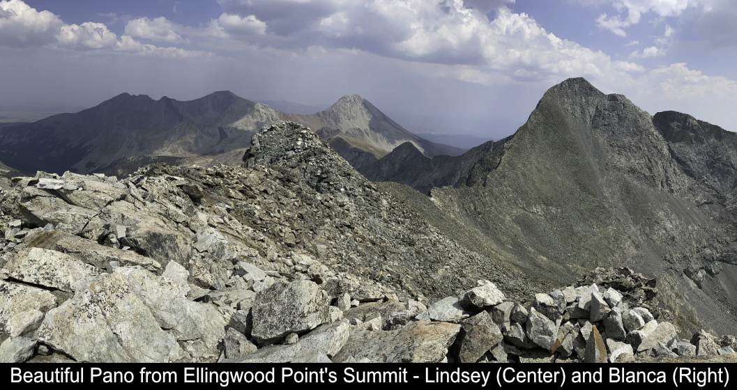 Pano From Ellingwood Point Summit